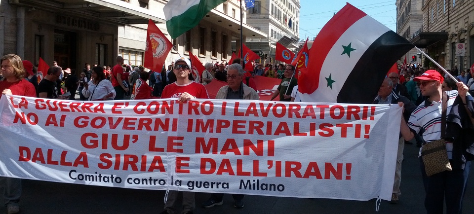 Risultati immagini per Comitato Contro la Guerra Milano